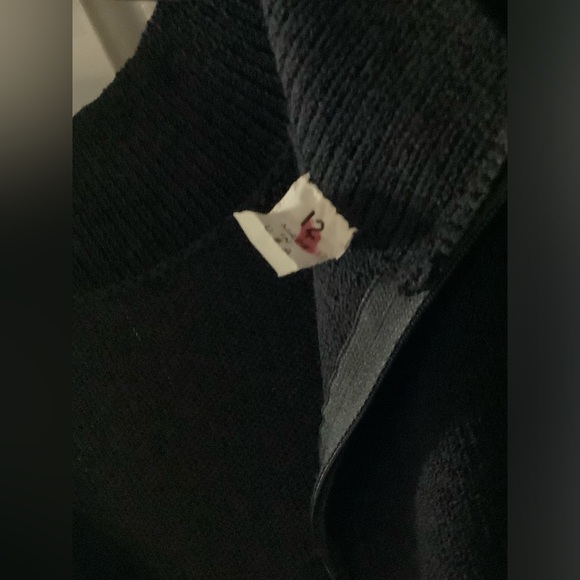 🍒🍒ST. JOHN VTG EVENING BY Marie Gray Black Knit Dress w/Sequin Bow Design Sz 12 - Picture 11 of 16